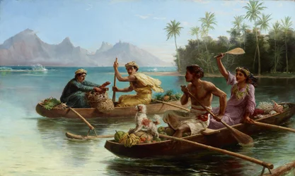 Corrida para o mercado, Tahiti